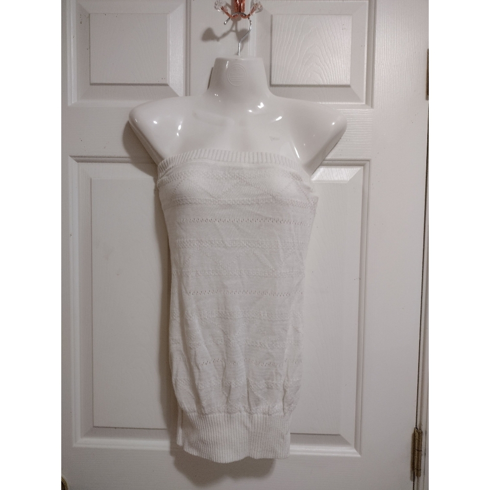 Forever 21 Y2K Sweater Knit Slouch Tube Top Size Small